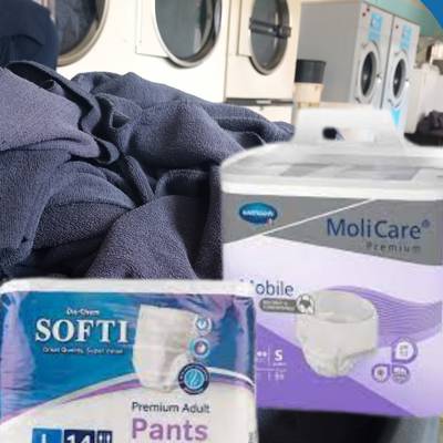 Help Woodside Sanctuary by donating nappies or toweling fabric for profoundly intellectually disabled children and adults