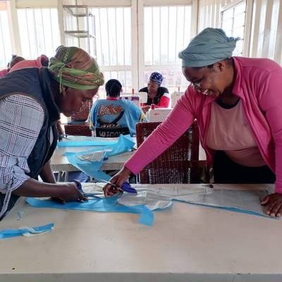 Help The Winnie Mabaso Foundation by donating fabrics, needles and other sewing supplies for our sewing school in Meriting