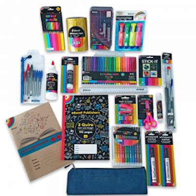 Help Die Vriende Van Helpmekaar Trust by donating stationery for less privilege students.