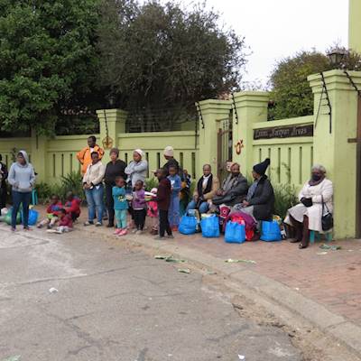 Help Vuka Skhokho by donating kiddies chairs and benches for our ECD and benches for the elderly who wait for meals.