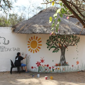 Help DAKTARI Bush School & Wildlife Orphanage by Donating any paint and varnish for maintaining the buildings