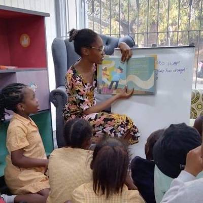 Help World Speech Day South Africa with 100 volunteers for reading to children at our reading corners