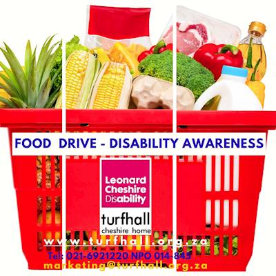 Help TURFHALL CHESHIRE HOME by donating beans, peas, rice, flour, tea, coffee, sugar for 60 vulnerable disabled adults