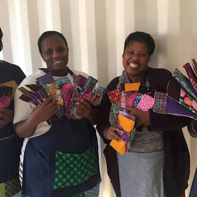 Help African Angels Independent School raise R160,800 for 670 Dignity Kits - washable sanitary pads for 670 girls