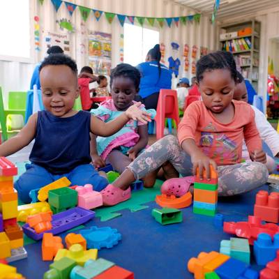 Help The Winnie Mabaso Foundation by donating educational toys, scooters and playmats for our preschool in the informal settlement