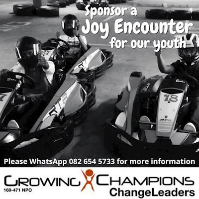 Help Growing Champions NPO with 1000 volunteers for giving our Champions an outing